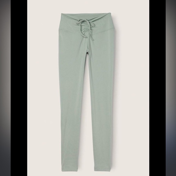 PINK BY Victoria Secret High WaistFull Length Ruched V Legging - Picture 2 of 7